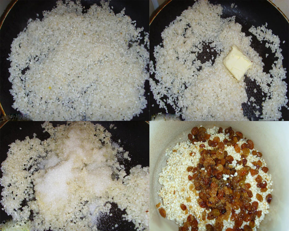 Как варить рис с изюмом на поминки
